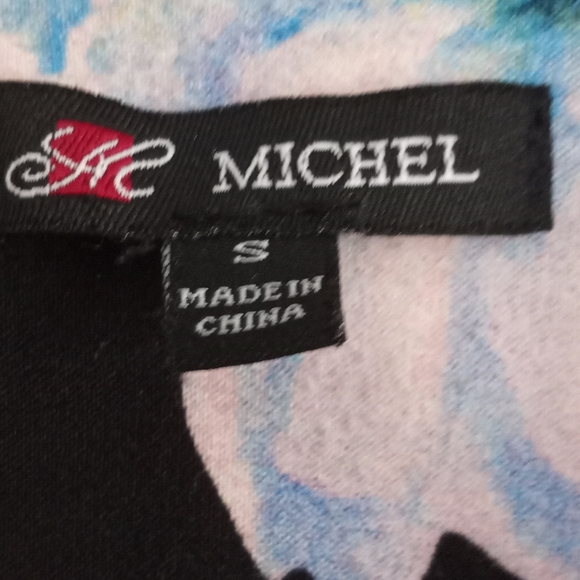 Open Front Blazer 3/4 sleeves, Floral - Picture 6 of 6